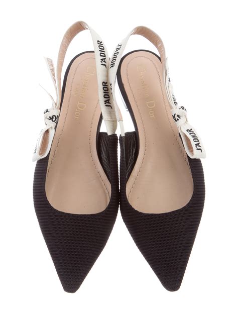 christian dior slingback flats.